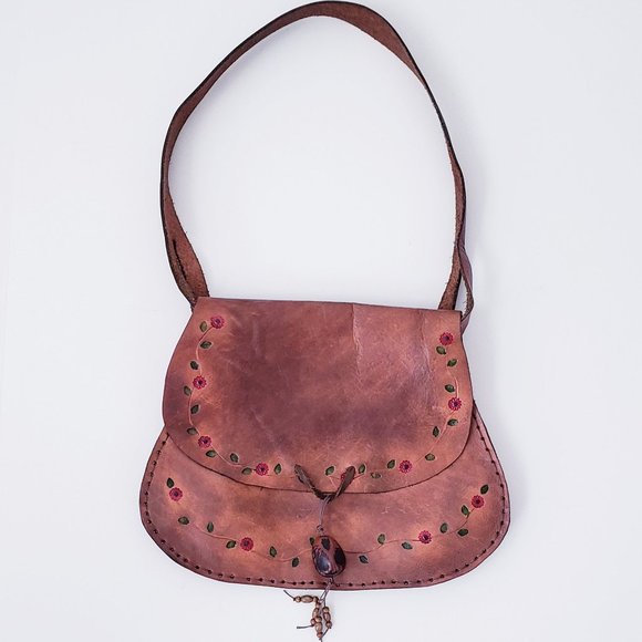 Leather Shoulder Bag - Picture 2 of 10